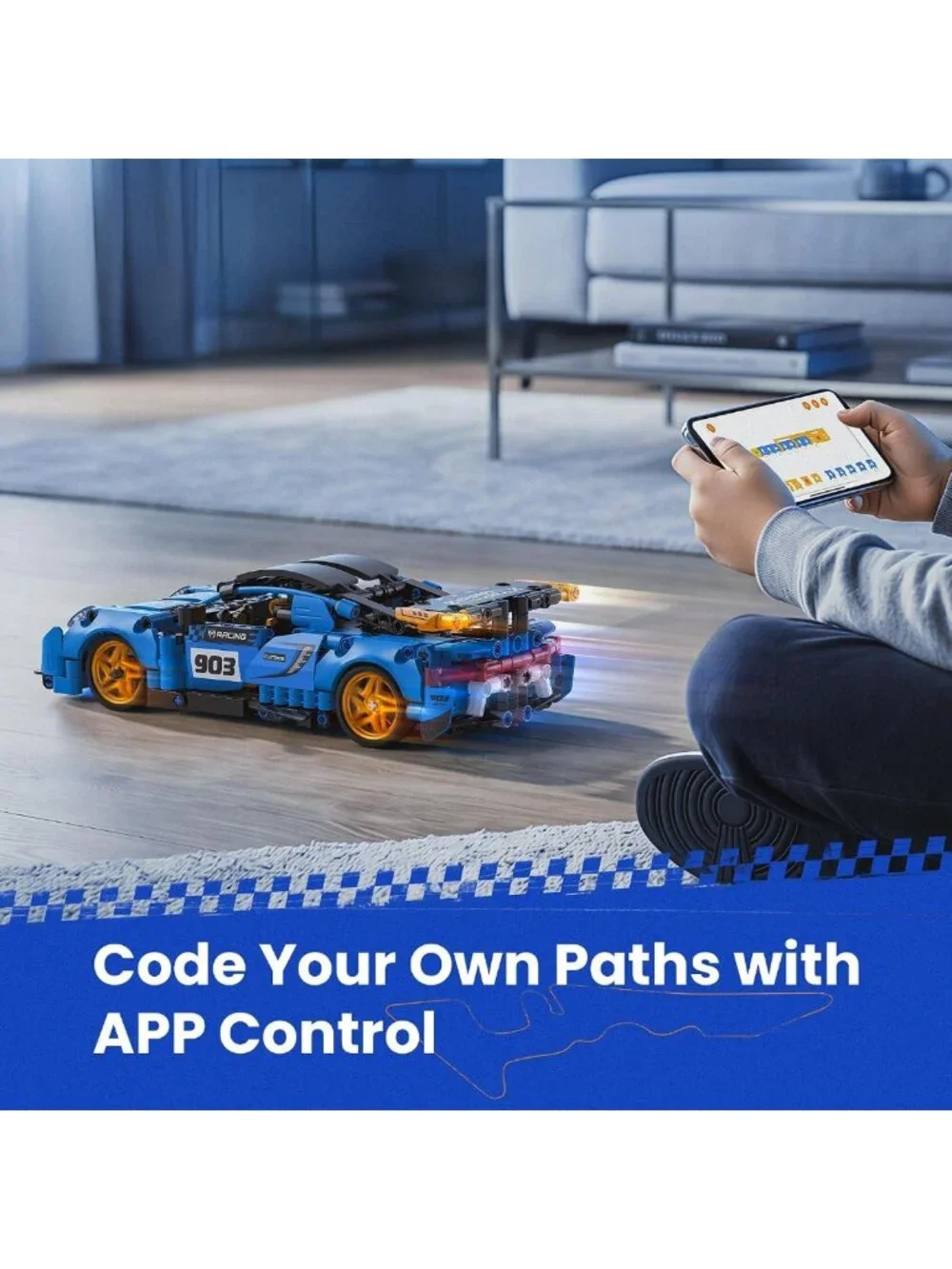 STEM Remote Control Car Robot Building Kit - Perfect Gift for Boys 8